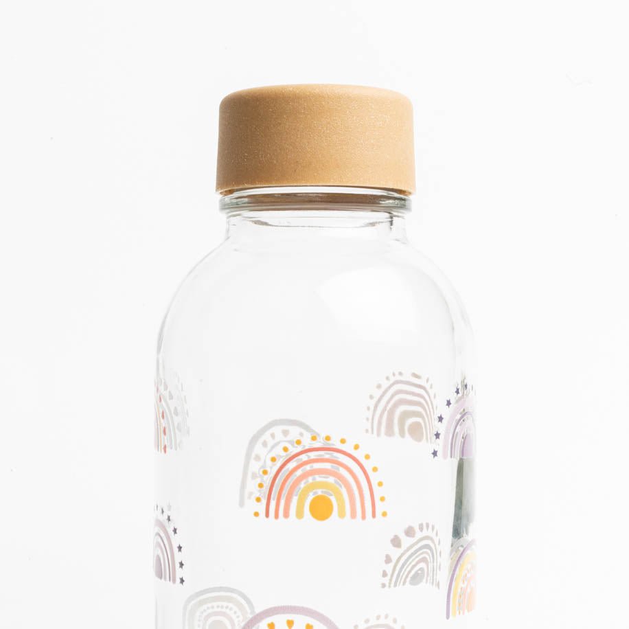 BOHO RAINBOW Bouteille en verre 0,4 l