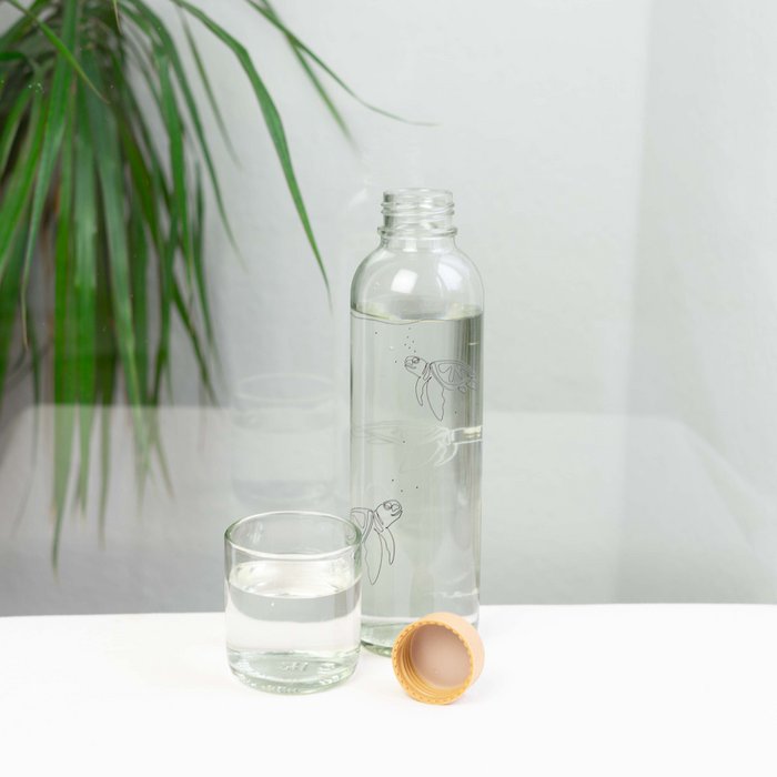 Bouteille en verre 0,7 L - ALLEZ AVEC LE FLUX