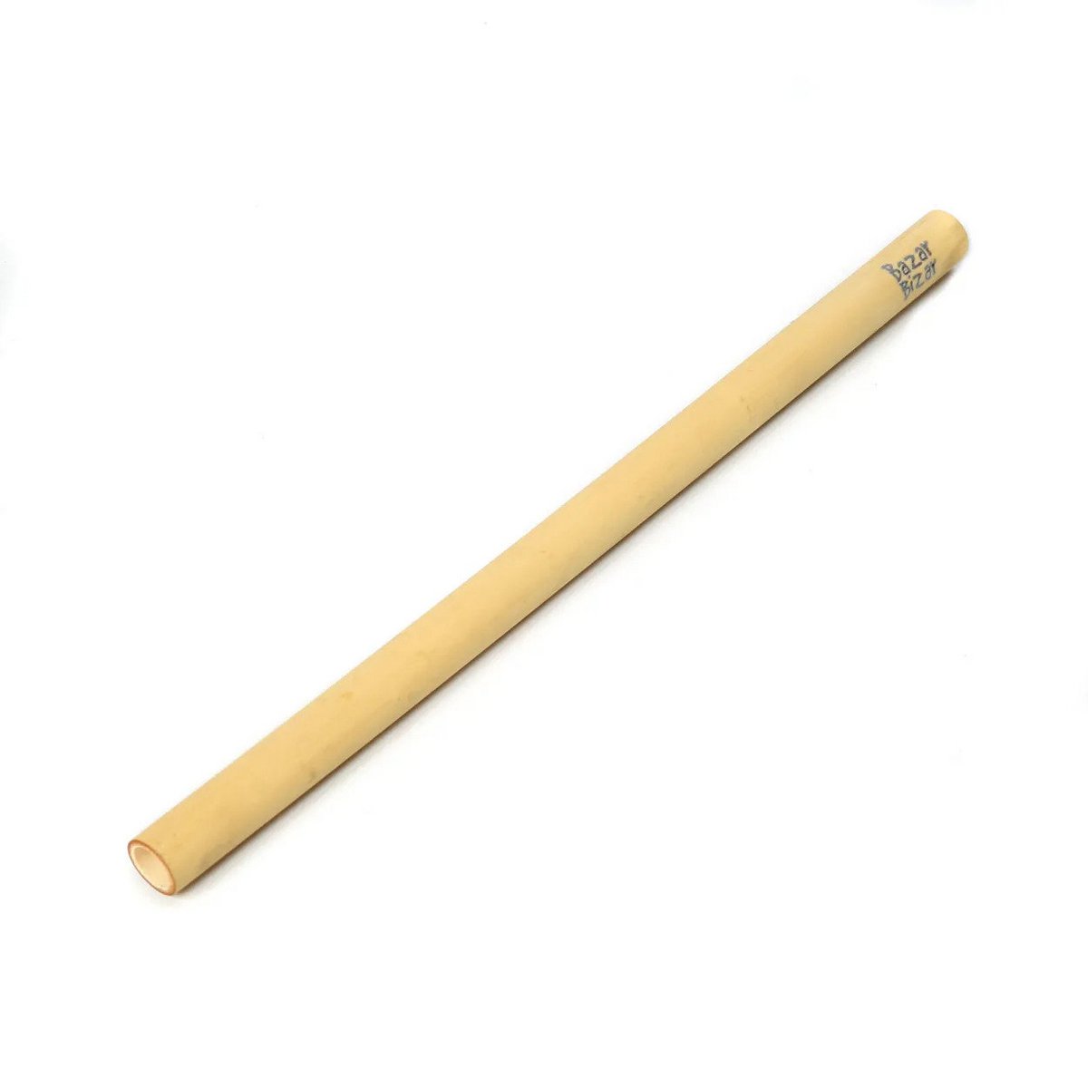 Les Pailles en Bambou - Lot de 10 Avec Brosse de Nettoyage
