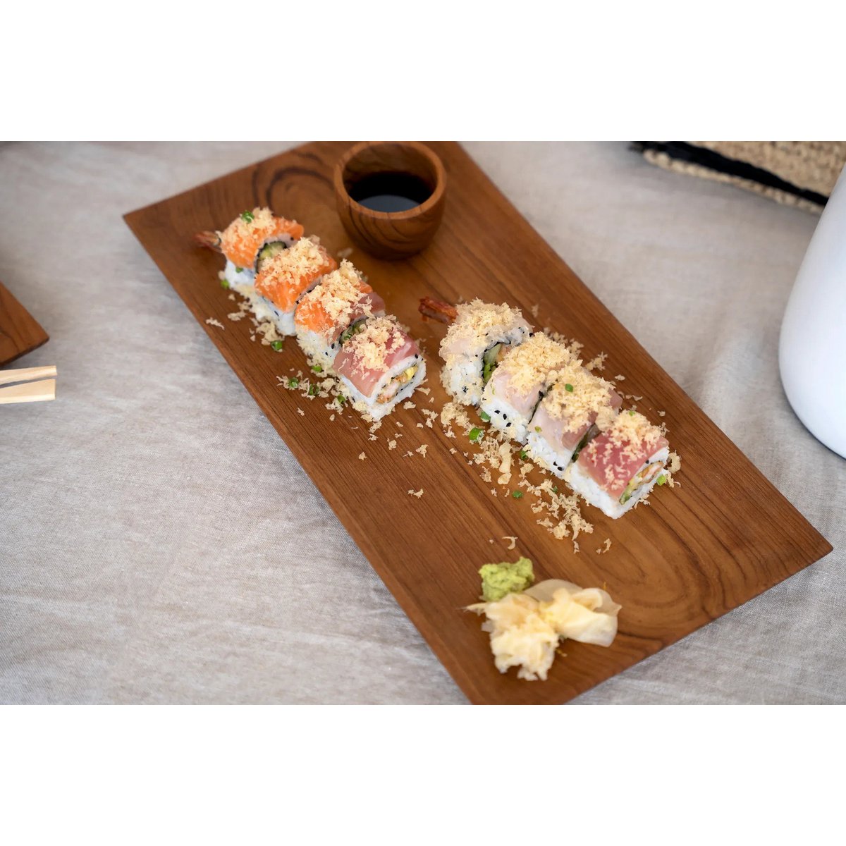 Assiette à Sushi Racine de Teck - L