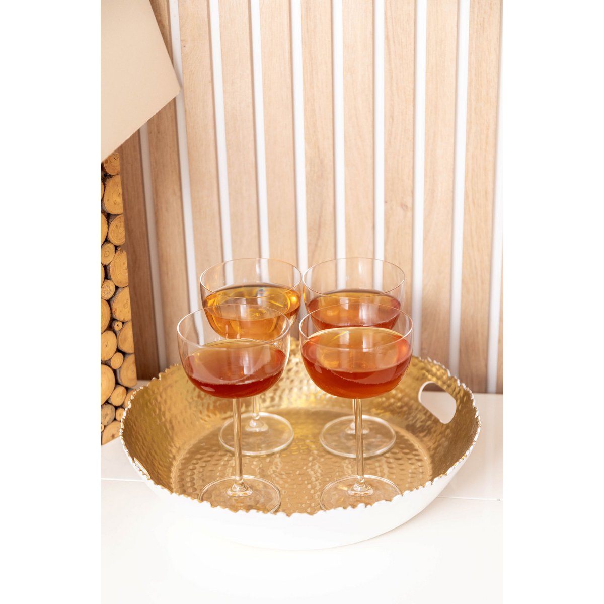 Coupettes à champagne 290ml uni boule - lot de 6