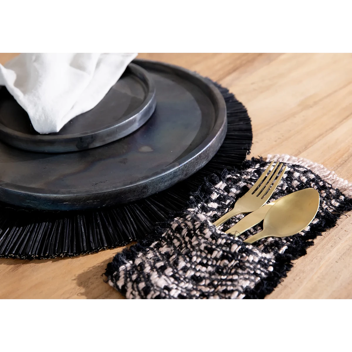Porte-Couverts Oh My Gee - Cuivre Noir - Lot de 4