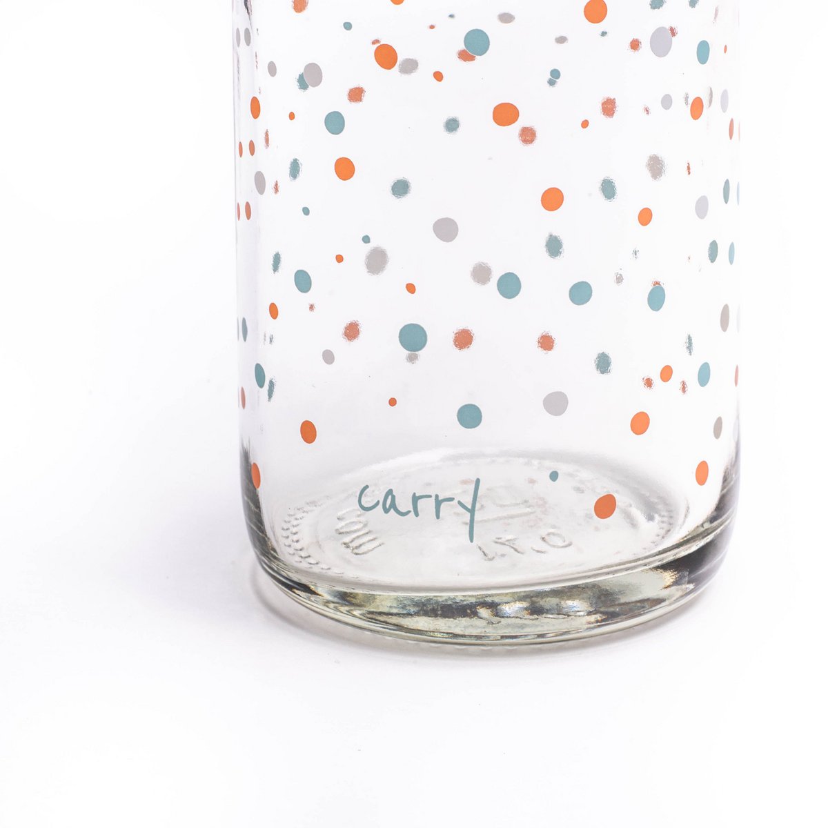 CERCLES VOLANTS Bouteille en verre de 0,7 l
