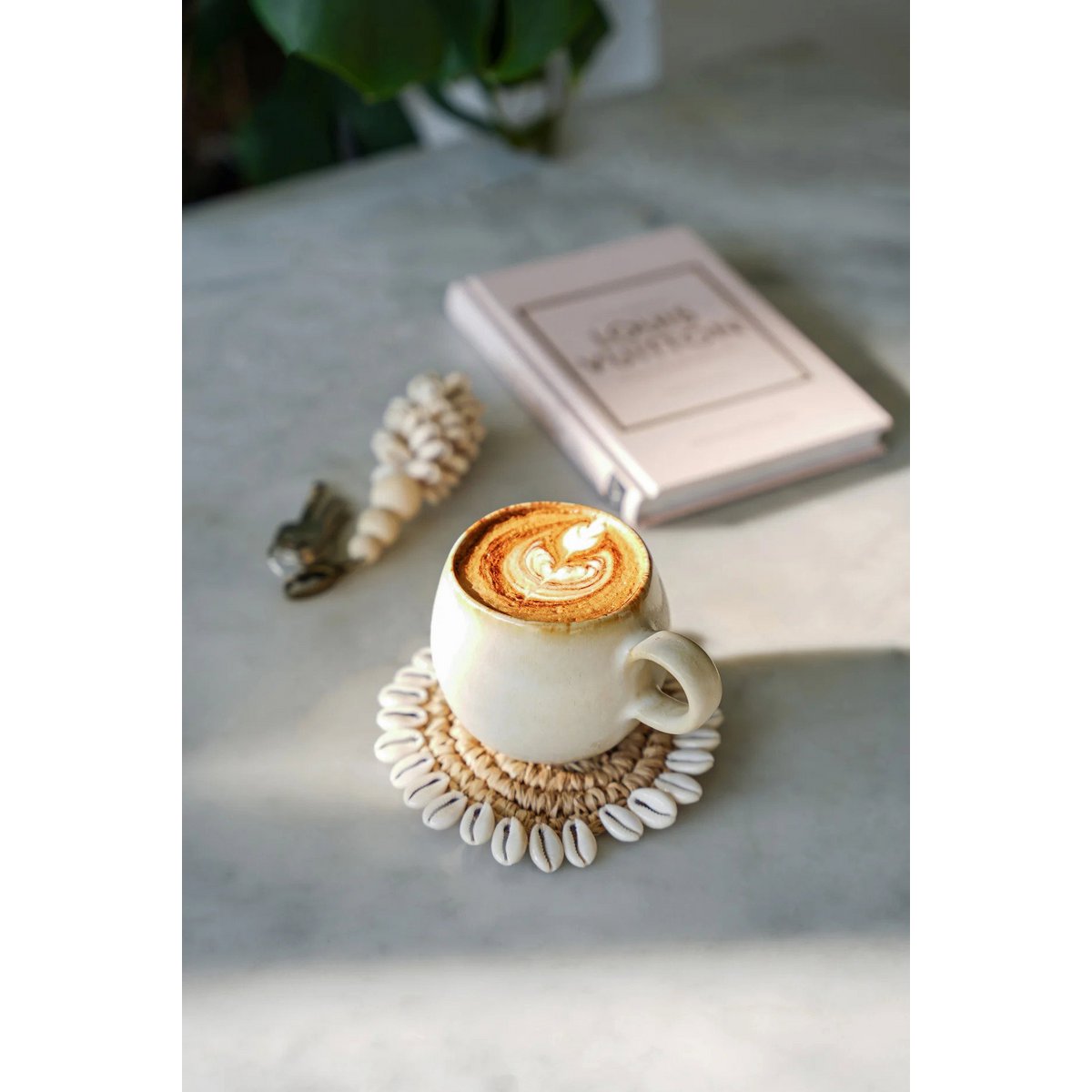 Coaster en raphia - Naturel