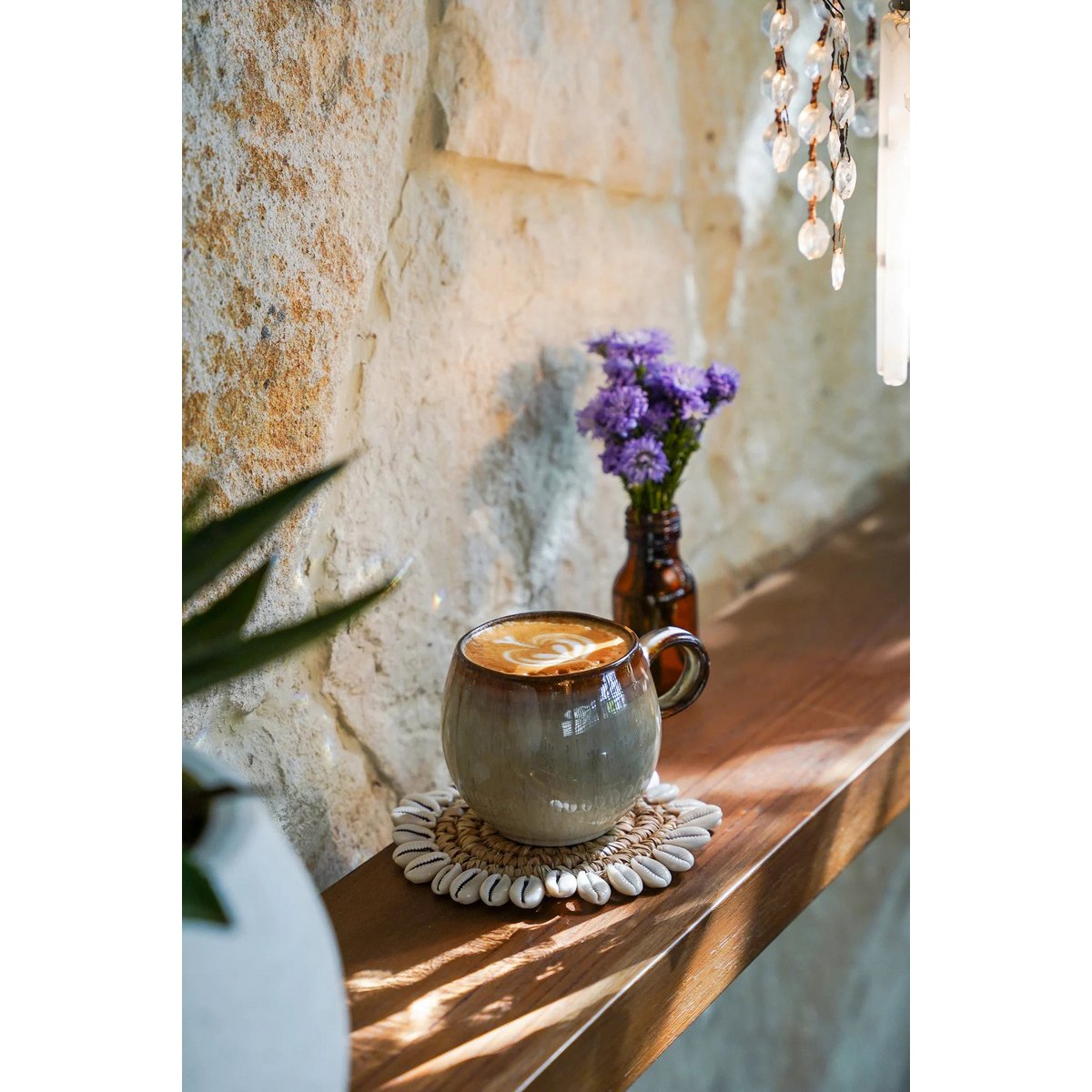 Coaster en raphia - Naturel