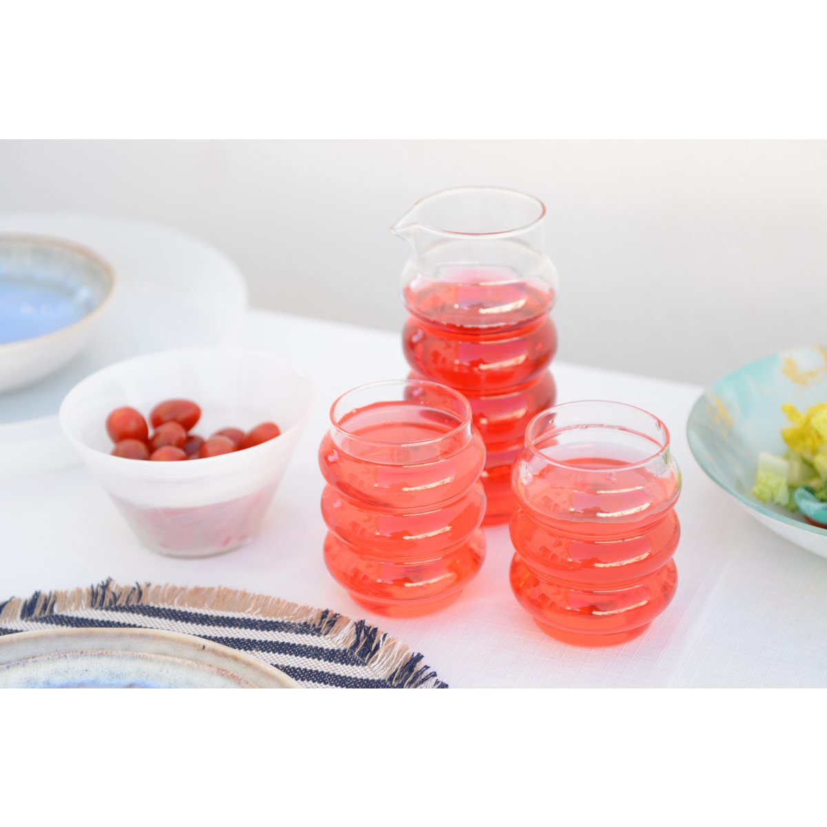Verres à eau bulle 400ml - lot de 2