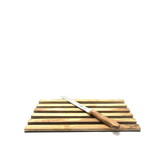 Planche à pain DESIGN en bois d'olivier