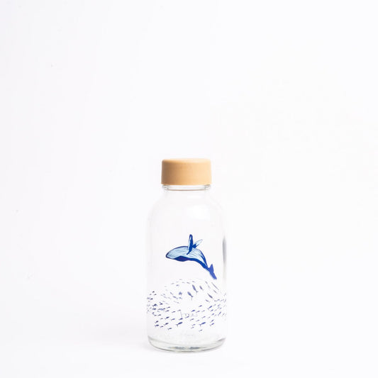 AMOUREUX DE L'OCÉAN Bouteille en verre de 0,4 l