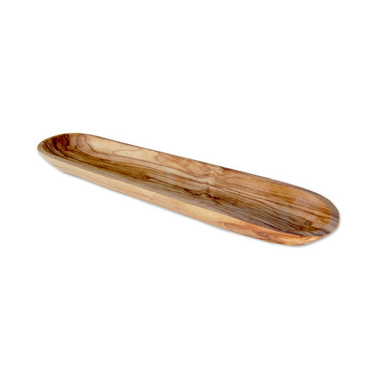 Bol à baguette et olivier (env.30 cm) en bois d'olivier