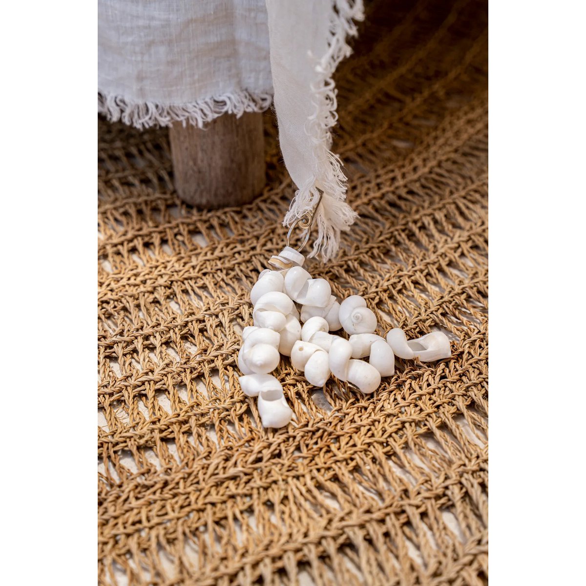 Pinces pour Nappe - Blanc - Lot de 4