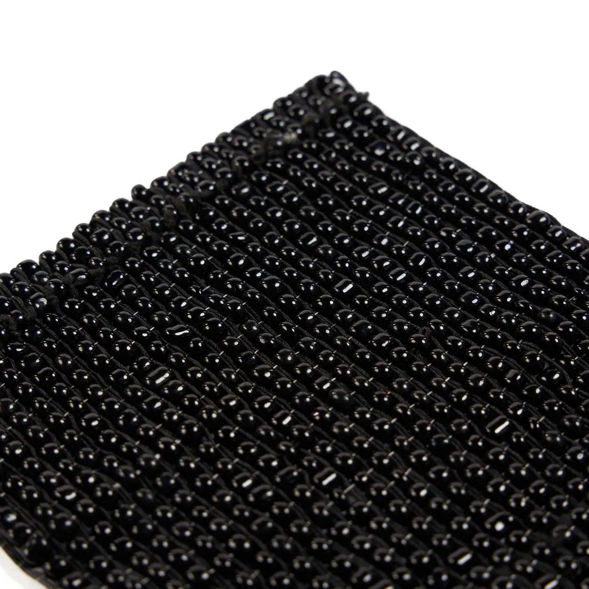 Le dessous de verre Perles - Noir