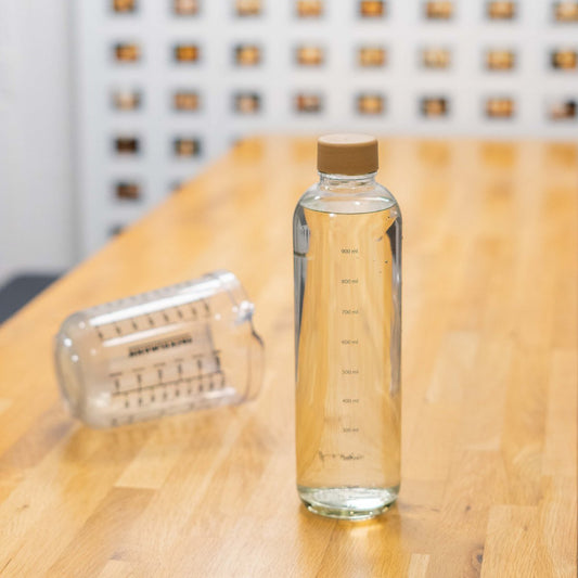 BOOSTER D'HYDRATATION Bouteille en verre de 1,0 L