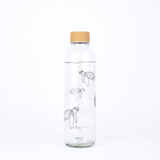 Bouteille en verre 0,7 L - ALLEZ AVEC LE FLUX