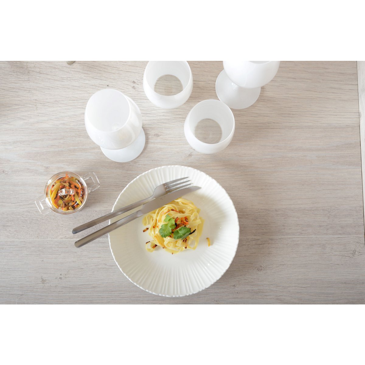 Mini casserolette en verre 7x11x6cm