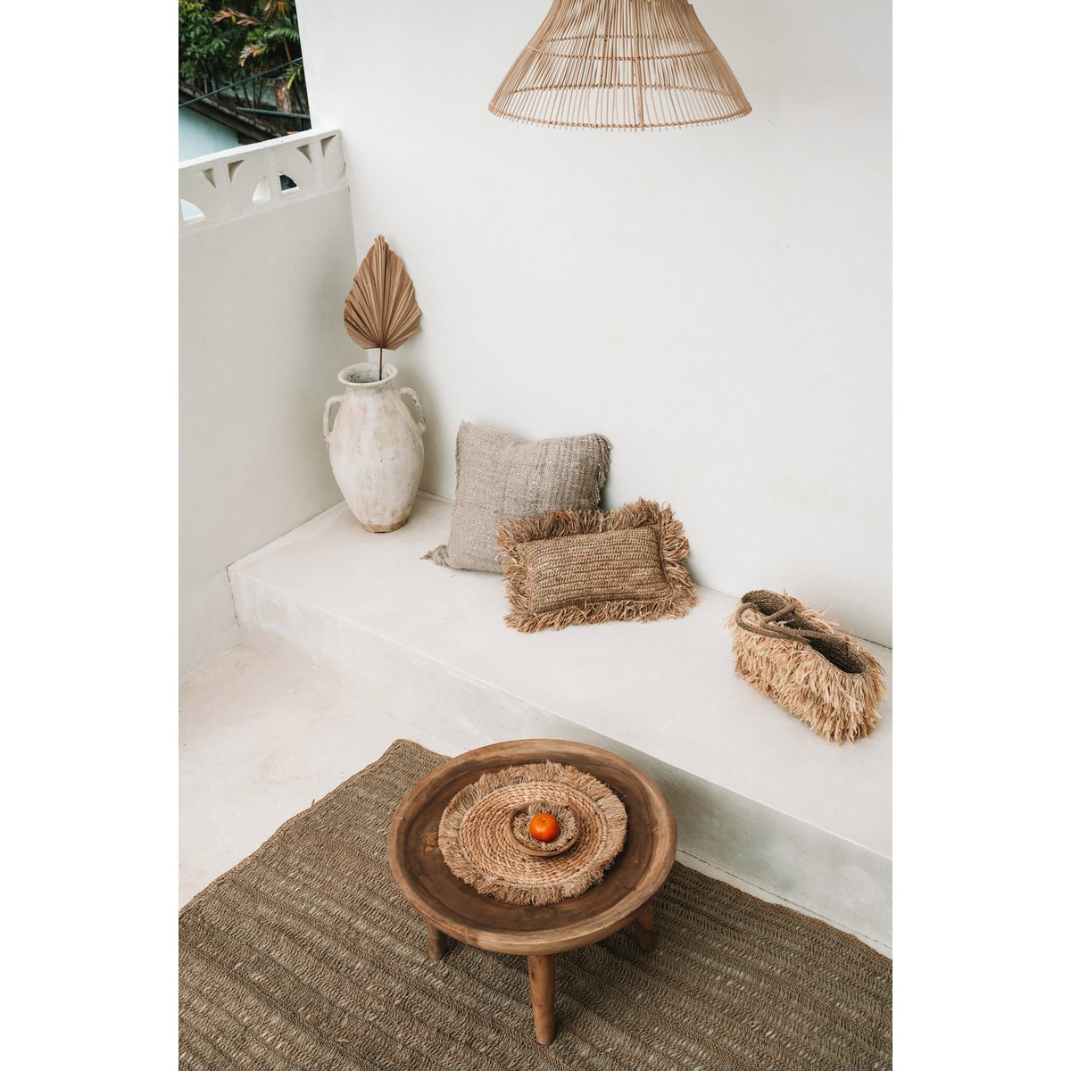 Le Set de Table en Raphia Seagrass - Naturel
