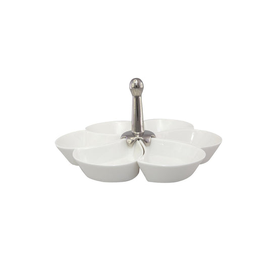 Coupelles apéro fleurs - lot de 6