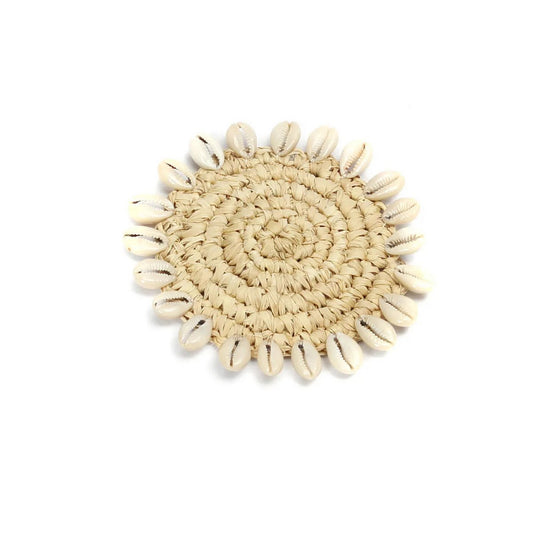 Coaster en raphia - Naturel
