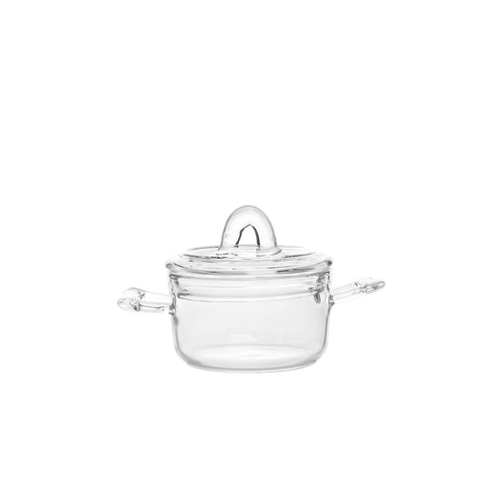 Mini casserolette en verre 7x11x6cm