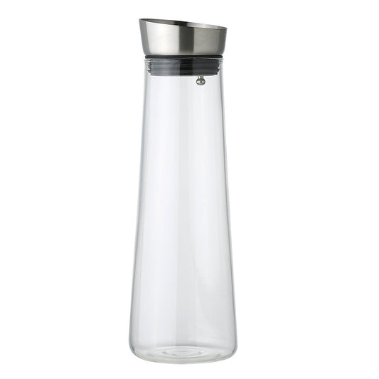 Pichet en verre bouchon métal 1.2l