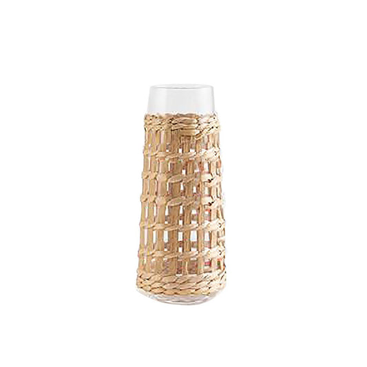 Carafe en rotin 12x12x28cm