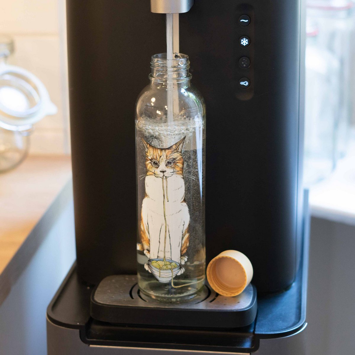 Bouteille en verre RAMEN CHAT 0,7l