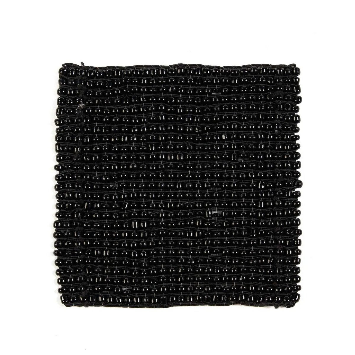 Le dessous de verre Perles - Noir