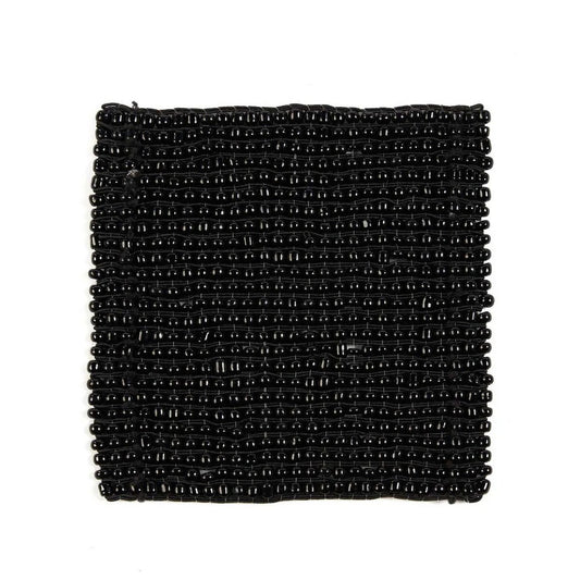 Le dessous de verre Perles - Noir