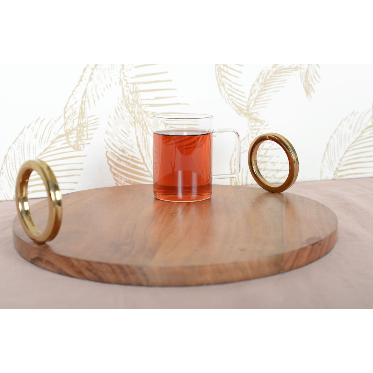 Mugs en verre grande taille 450ml - lot de 2
