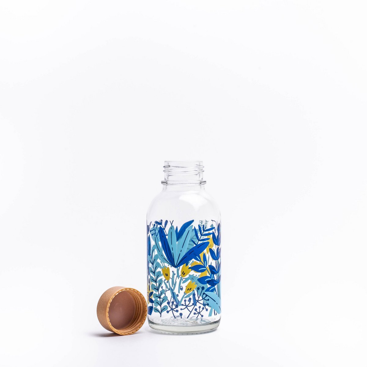 PETITE JUNGLE Bouteille en verre 0,4 l