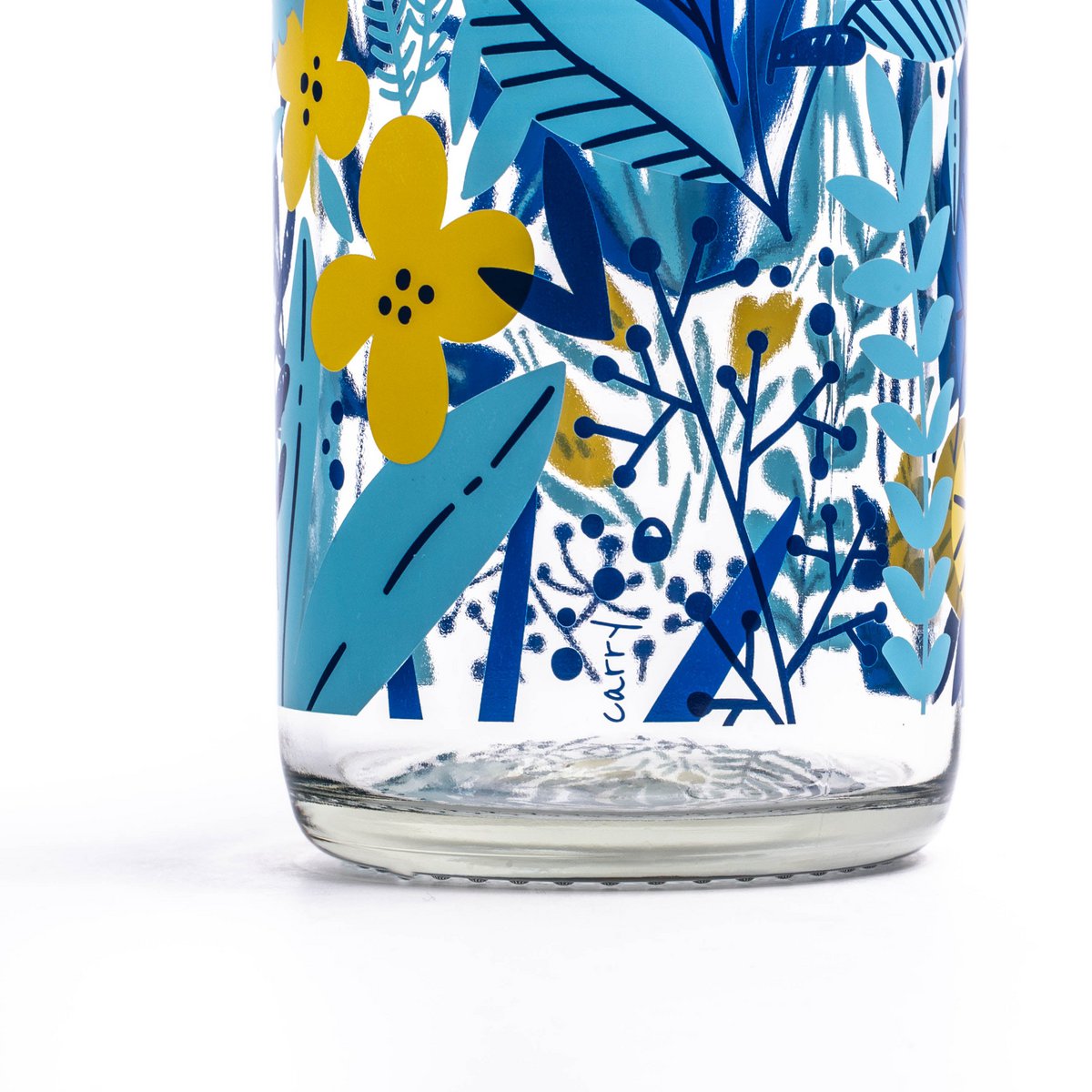 PETITE JUNGLE Bouteille en verre 0,4 l