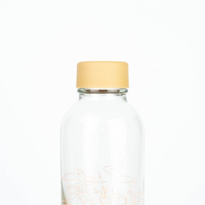Bouteille en verre 0,7 L - Inspirez et expirez