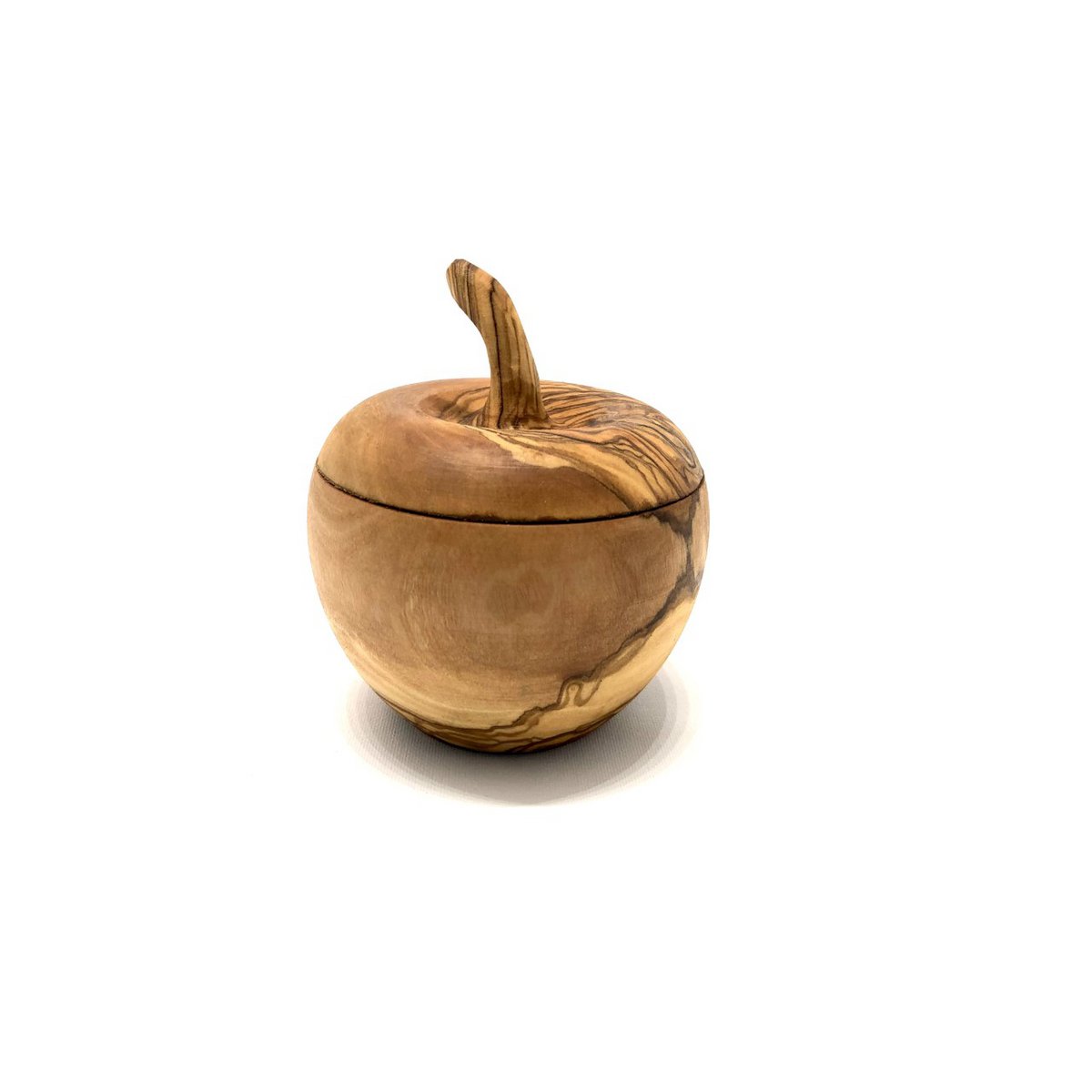 Peut aimer la pomme en bois d'olivier