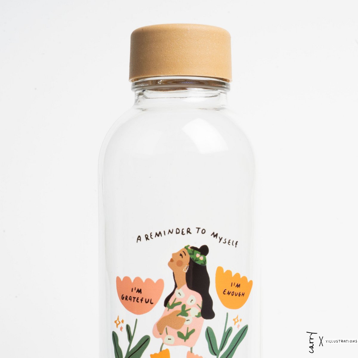 RAPPEL À MOI-MÊME Bouteille en verre de 0,7 l