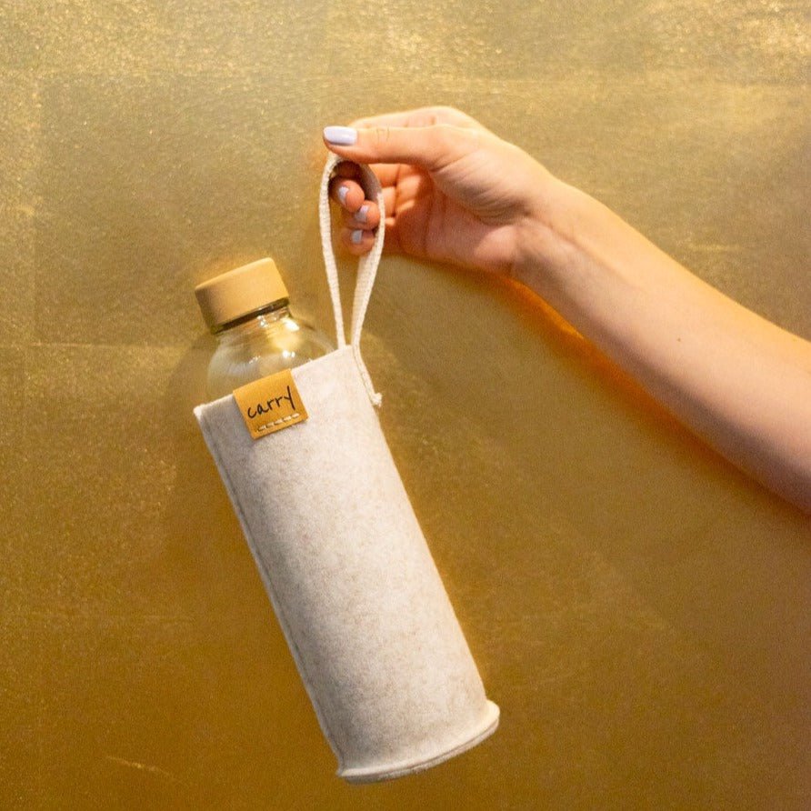 SLEEVE 0,7 l - housse de protection BEIGE