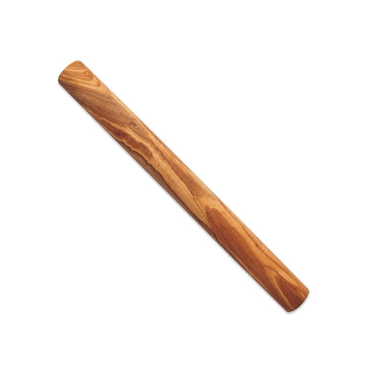 Rouleau à pâtisserie / rouleau à pâtisserie DESIGN 30 cm en bois d'olivier