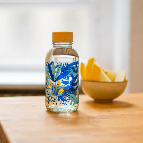 PETITE JUNGLE Bouteille en verre 0,4 l