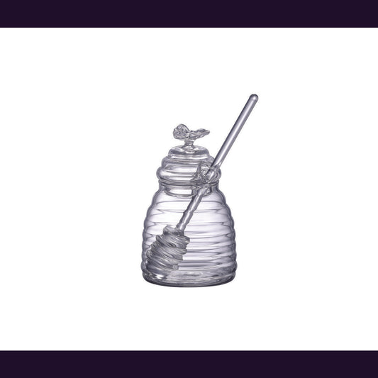 Mini pot à miel avec cuillère 110 ml