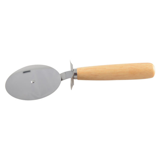 Roulette à pizza inox manche bois