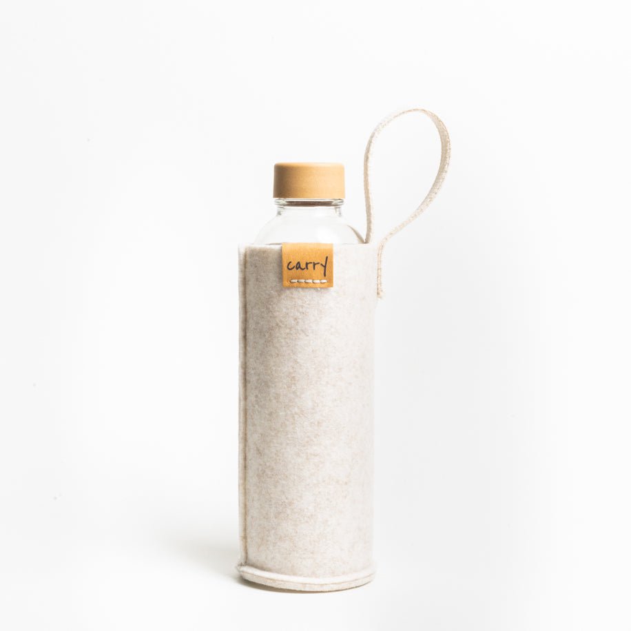 SLEEVE 0,7 l - housse de protection BEIGE