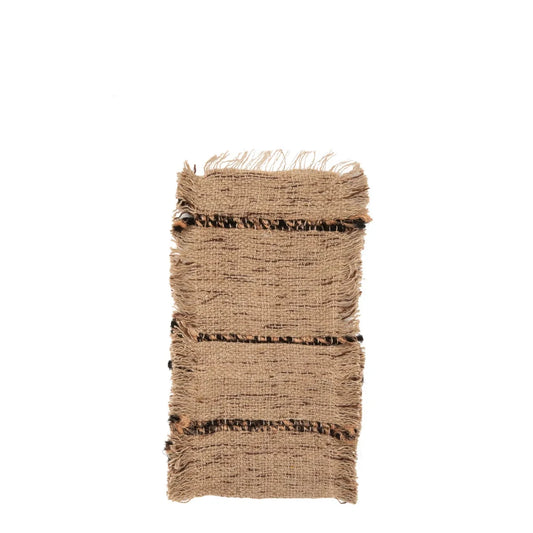Porte-Couverts Oh My Gee - Beige Noir - Lot de 4