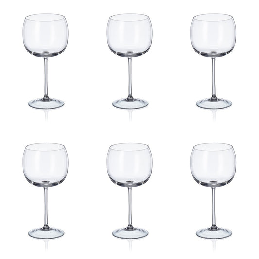 Verres à vin 490ml uni boule - lot de 6