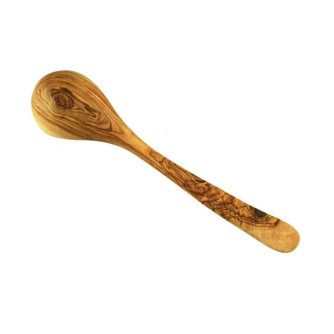 Louche pour cuisine & sauna 25 cm en bois d'olivier