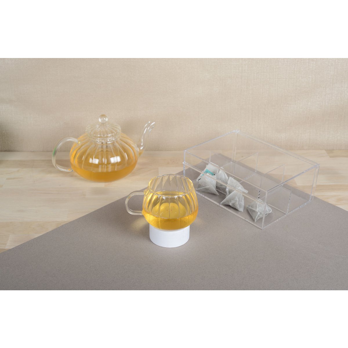 Théière en verre