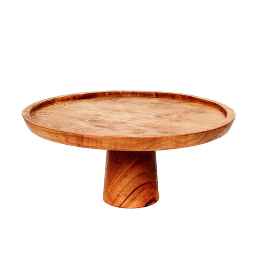 Le plat à gâteau racine de teck - L