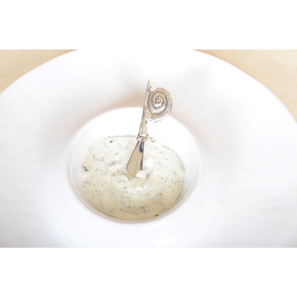 Tartineur escargot argent - lot de 2