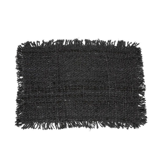 Set de Table Oh My Gee - Noir - Lot de 4