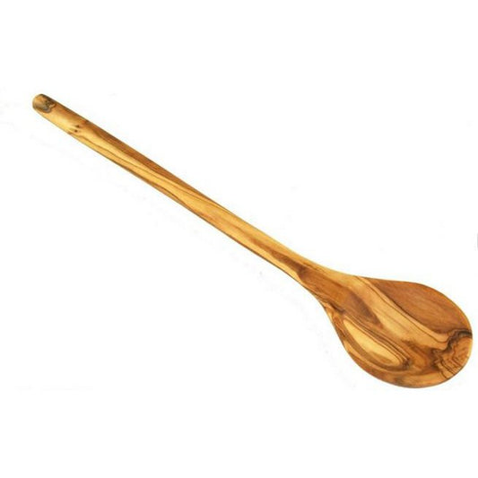 Set de 4 cuillères à cuisiner, 30 cm environ, en bois d'olivier