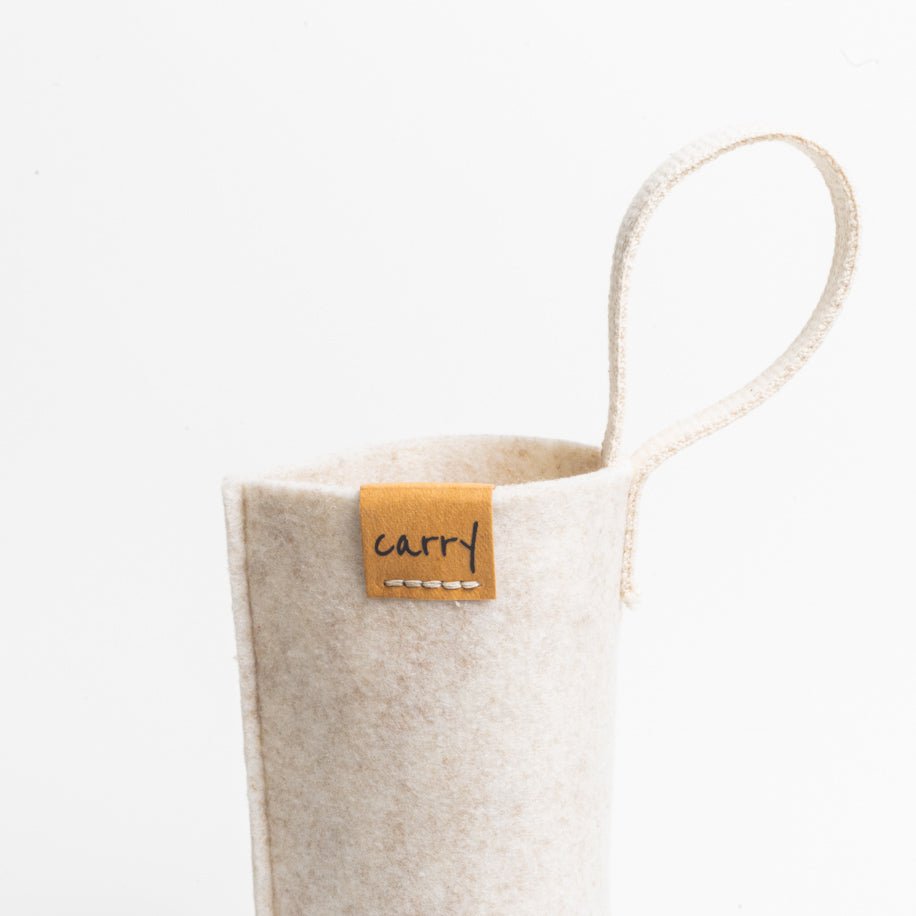 SLEEVE 0,7 l - housse de protection BEIGE