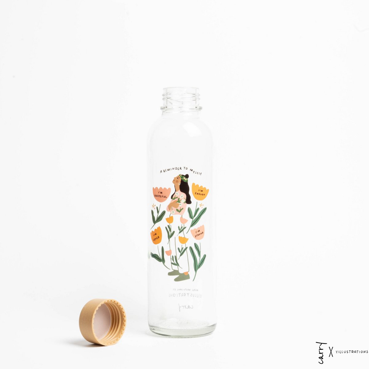 RAPPEL À MOI-MÊME Bouteille en verre de 0,7 l