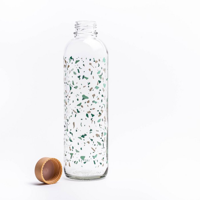 Bouteille en verre 1,0 L - TERRAZZO